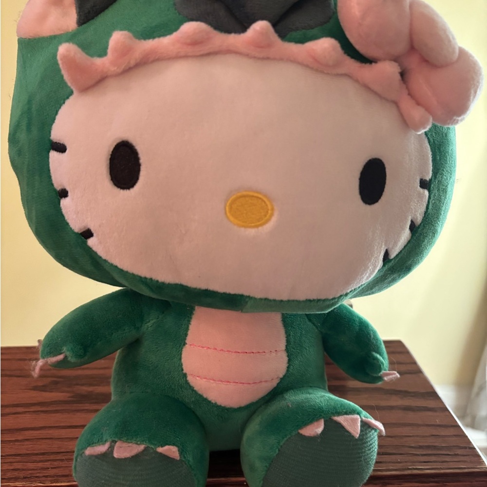 Hello Kitty Green Plush Toy